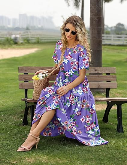 Eliana | Casual Floral Dress